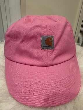 Carhartt infant Kids' Pink Canvas Cap
